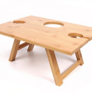 wooden picnic table