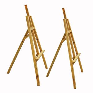 wooden easel