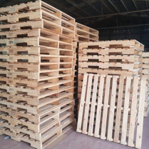 wooden pallets