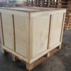 wooden shipping crate