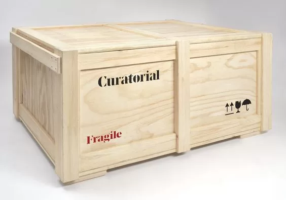 wooden crates and boxes for shipping cargo