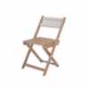 OUT 08 – FOLDING ACACIA CHAIR WITH BEIGE ROPE