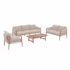 OUTDOOR SOFA SET 4P