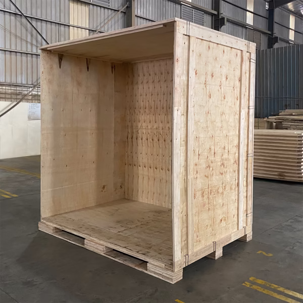wooden storage crates