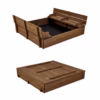 KIDS' OUTDOOR WOODEN SANDBOX