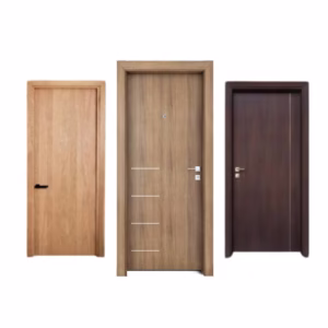 FIRE-RESISTANT ENGINEERED WOOD DOOR