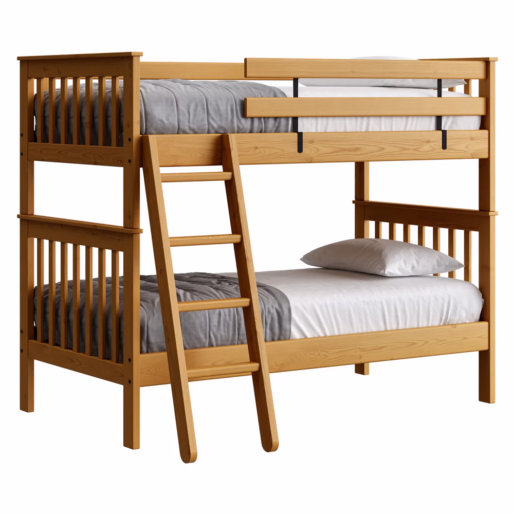 Wooden Kids Bunk Bed