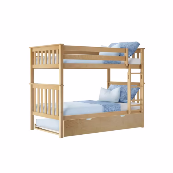 Wooden Kids Bunk Bed